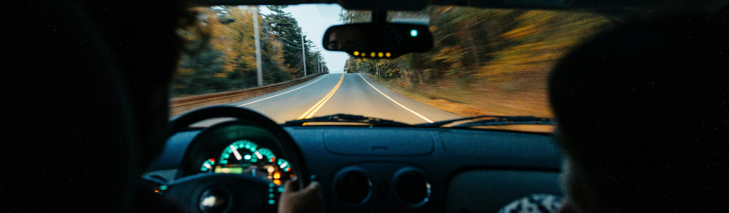 car on road